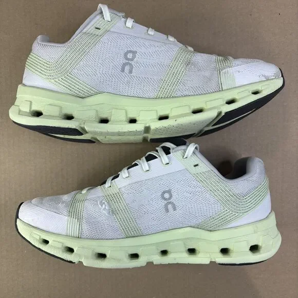 On Cloud Cloudgo Running Shoes Womens Size 9.5 White Meadow Green - Picture 5 of 12